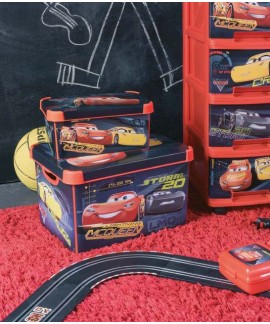 Cutie depozitare cu capac copii, Curver Disney Cars3, L, 22L